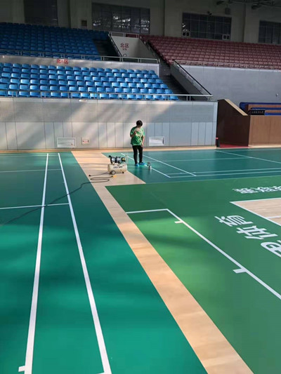 大学校园篮球场除甲醛除异味